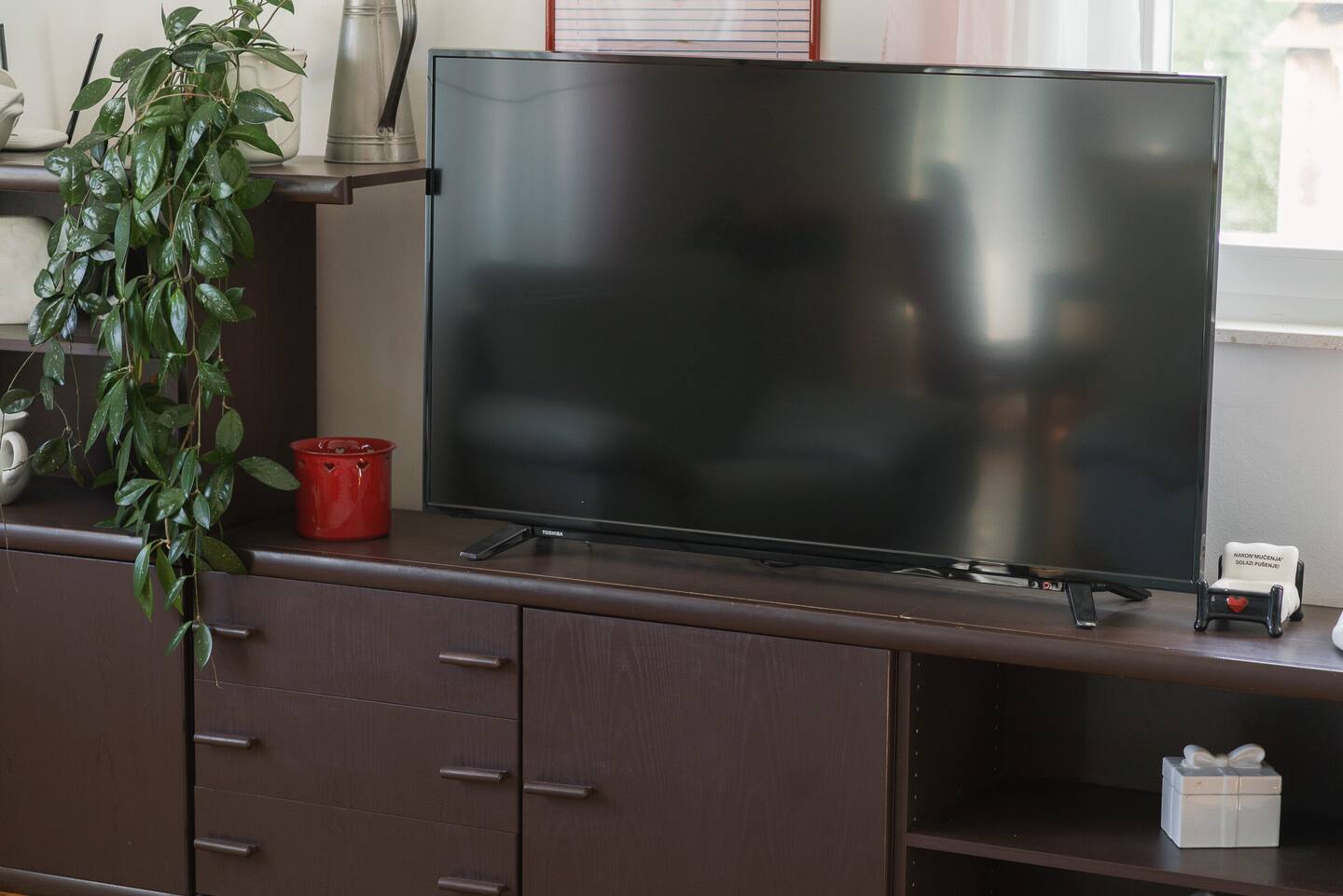 TV i dnevni boravak smještaja Vodice