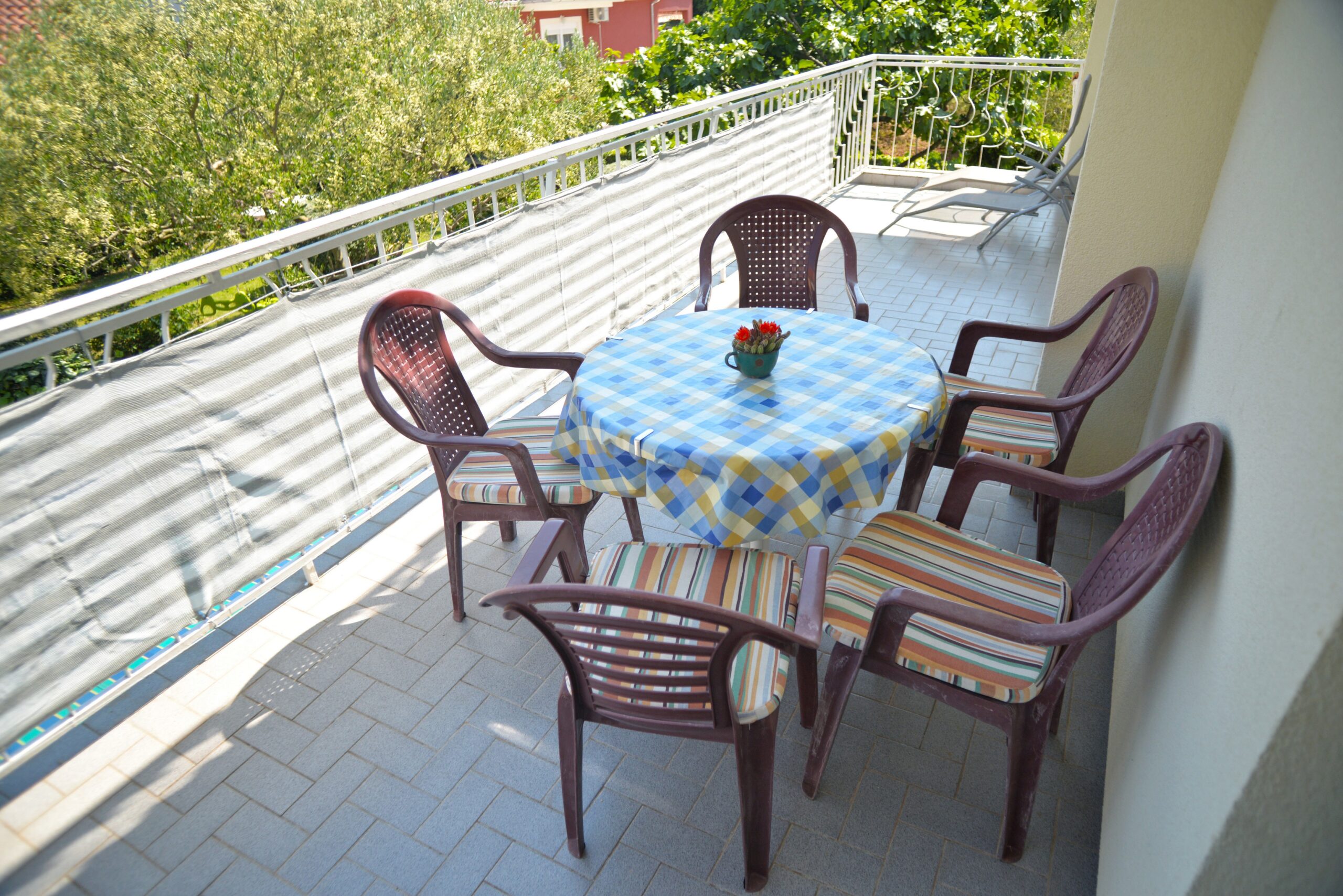 Terasa apartmana Milena Vodice
